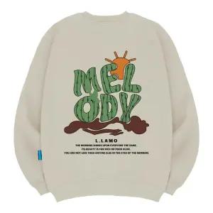 엘라모 기모M 멜로디 맨투맨 남녀공용 빅사이즈 S~4XL