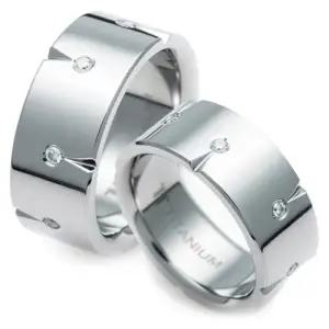 T-089 DIA CO 다이아몬드 티타늄 커플링 반지 이니셜무료 무료배송 맞춤제작 평생AS