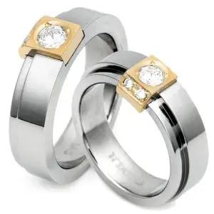 T-522 CO 14K 골드 티타늄 커플링 반지 이니셜무료 무료배송 맞춤제작 평생AS