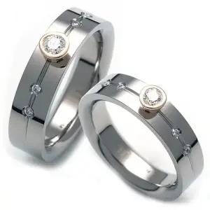 T-527 DIA CO 다이아몬드 티타늄 커플링 반지 이니셜무료 무료배송 맞춤제작 평생AS