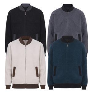 남자 사무실 가디건 니트 점퍼 남성 기모안감 시보리 잠바 겨울 간절기