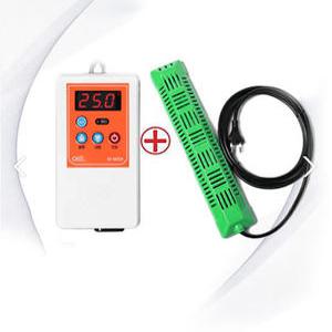 티타늄 침수 히터봉 (1.5Kw 2Kw) + 온도조절기(6422H)포함 / 대형활어 수족관용 KC인증 안전히터