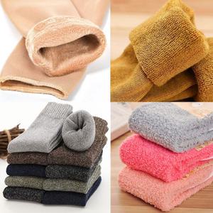 두꺼운 겨울 양말 남성 방한 양발 여성 여자 따뜻한 보온 기모 스포츠 등산 패션 단목 발목 융털 수면