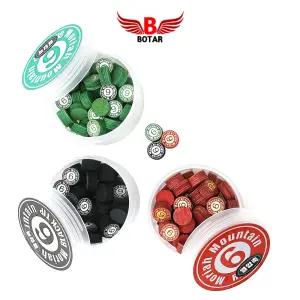 [코차]보타르/ 모리아 마운틴 열압축 6겹팁 당구장 팁 당구 재료 용품