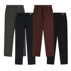 남자 기모 스판 바지 겨울 방한 중년남성바지 빅사이즈 40 42 44