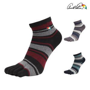 아놀드파마 AP5934 남자 단목 무좀 패션 발가락양말 5족세트