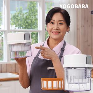 홍여진의 하이로 매직 짤순이 야채 탈수기 대용량용기 수분조절 유청분리기 거름망