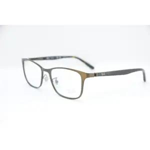 RAYBAN RB 8773D 1243 53, 레이밴 티타늄 사각 안경, RX 8773D