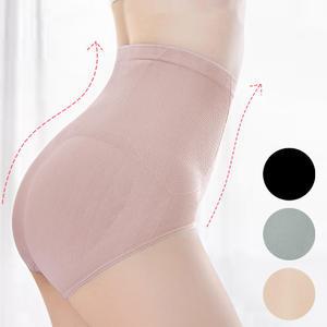 배쏙 하이웨스트 팬티 배는 누르고 힙업 허리라인 보정 팬티 면 라이너 속옷 여성