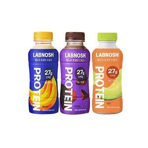 랩노쉬 프로틴 드링크 350mL 24개입 (카카오/ 바나나/ 스트로베리/쿠키앤크림)