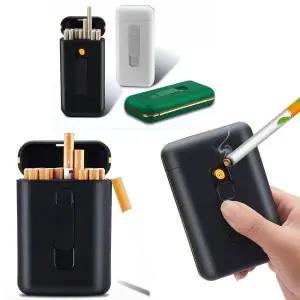 유니블링 슬림 에쎄 일반형 담배 충전식 라이터 케이스 파우치