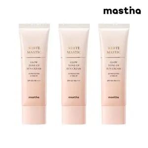 [공식판매처]NEW 매스티나 화이트매스틱 글로우 톤업 선크림 50ml 3개