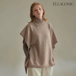 [파격 초특가] 엘라코닉  캐시울 홀가먼트 케이프 코트 *