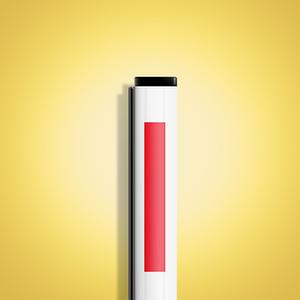 주차차단기바 주차차단기 차단봉 주차장 사각 원형