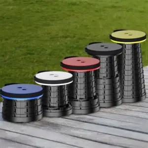 [텐바이텐]다용도 휴대용 폴딩 자바라 높이조절 접이식 의자 캠핑 낚시 등산 백