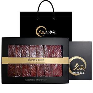 장수왕 육포 선물세트 420g /설날 추석 구정 명절 육포 선물 답례 쇠고기 이바지