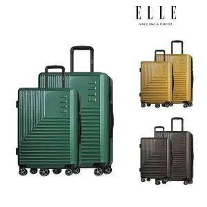 [엘르] 제니스 하드 캐리어 20+24인치 여행용 기내용 수화물 캐리어 2종세트