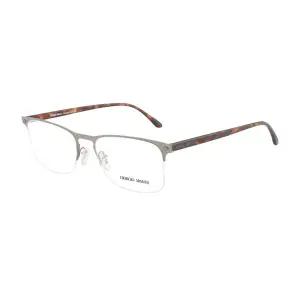 [조르지오 아르마니] 명품 안경테 AR5075 3032 스퀘어 반무테 메탈 여자 남자 안경