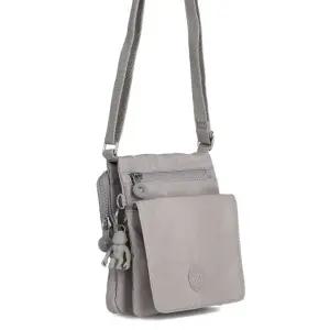 [키플링] 뉴엘도라도 로고 KI729189L NEW ELDORADO Grey Gris 크로스백