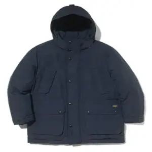 헤지스 남성 24FW 네이비 구스다운 유틸리티 헤비 파카 HZJU4D505N2