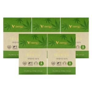비너지 대마종자유 800mg x 30캡슐 x 5박스