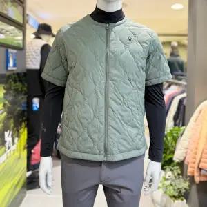 [대구백화점] [비티알]라운드 퀼팅 남성 네스 패딩점퍼(BVJ6630M)