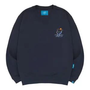 엘라모 기모M 웨일테일 맨투맨 남녀공용 빅사이즈 S~4XL