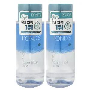폰즈 클리어 훼이스 스파 립앤아이 메이크업 리무버 300ml 2개