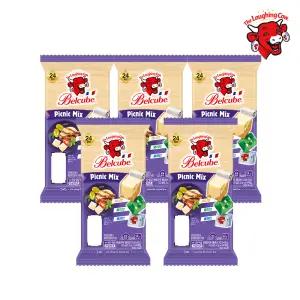 래핑카우 24벨큐브 치즈 피크닉믹스 5팩 (총120입)