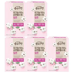 순수한면 탐폰 레귤러 16P X 5팩