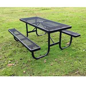 야외 테라스 테이블세트 일체형 휴게소 피크닉 파라솔