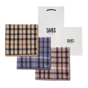 갤러리아 [닥스] 나염 손수건 3매 선물세트 DKNX31403