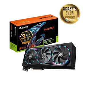 GIGABYTE AORUS 지포스 RTX 5070 Ti MASTER D7 16GB 제이씨현