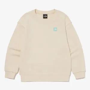 [노스페이스] [노스페이스키즈 공식] NM5MQ52T 키즈 미니박스 로고 스 셔츠_CREAM BEIGE