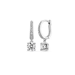 [도로시] 18k 클래어 모이사나이트 링귀걸이_5부