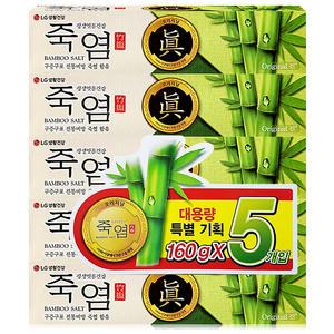 죽염 오리지날 진 치약 160g 5개