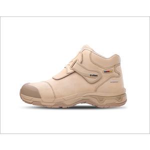 ZB-256 지벤 6인치 방수 벨크로 논슬립 현장 작업 안전화