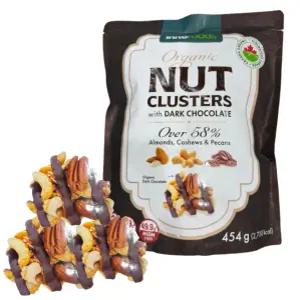 오가닉 다크초코릿 넛클러스터스 유기농 초콜렛견과 454g