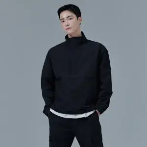 [체이스컬트][본사]남성 스트레치 기모 하이넥 아노락 티셔츠-CFRK5128D03