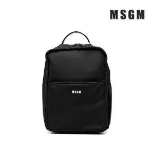 [트래드후스](대구신세계)[MSGM] MSGM 나일론 백팩 S5MSJUBP197 블랙 키즈백팩 아동백팩 학교가방