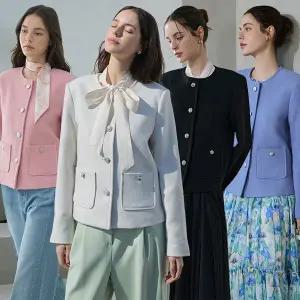 울트위드노카라자켓