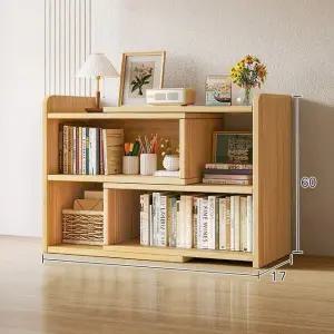 30cm 길이조절형 2단 선반책장 50cm (WFHJJ2S)
