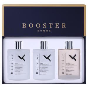 (무배)바찌 옴므 부스터 스킨케어 세트 (스킨2+로션1) /애프터쉐이브 겸용 남성 보습 피지케어