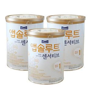 앱솔루트 센서티브 1단계 900g X 3캔