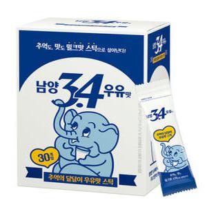 남양3.4 우유맛 스틱 분말 30T x 1개 / 우유분말