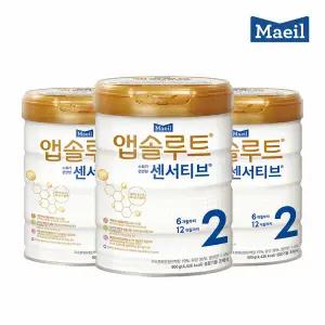 매일 앱솔루트 센서티브 2단계 (6개월∼12개월까지) 900g 3캔