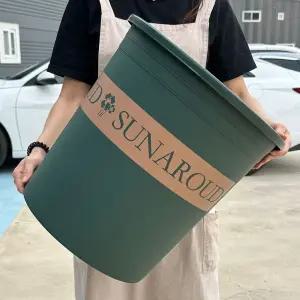 플라스틱 대형화분 원예 가드닝 특대형 6호 7호 택1/옥상/텃밭용/홈가드닝/원형/식물/재배/용기/원예용
