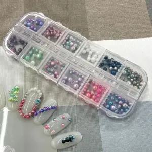 네일아트 세트 네일파츠 레진아트 파츠 믹스펄 꾸미 (WFGTDZK)