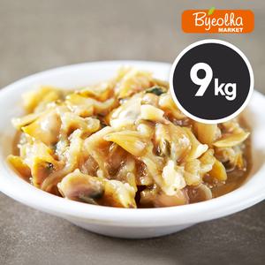 바다의 풍미를 담은 조개젓 9kg 반찬 대용량 업소용