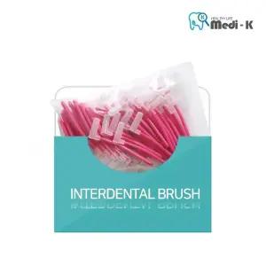 [메디케이] 국산 치간칫솔 L형 50p SSSS(0.4mm)